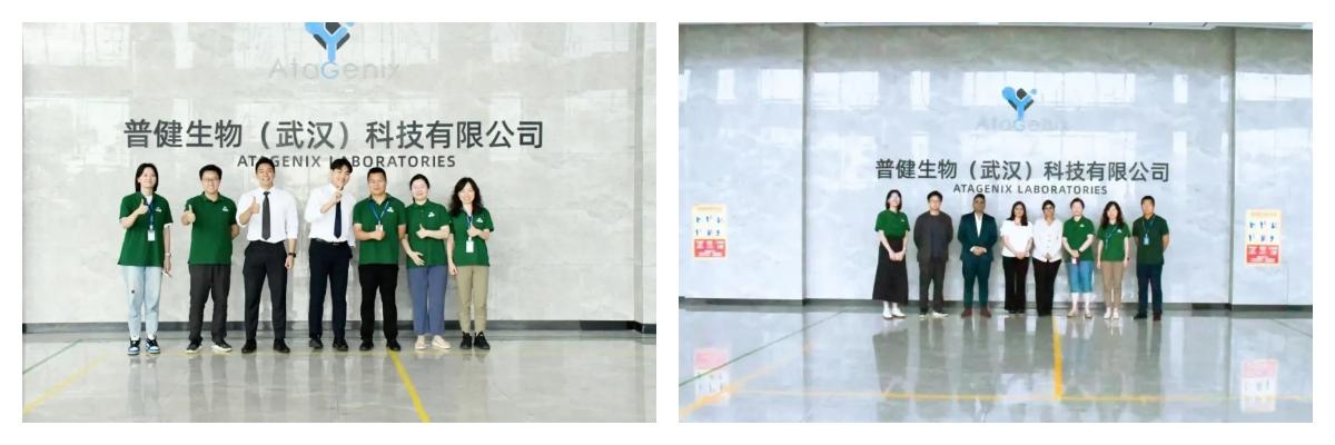海外客戶走進(jìn)普健生物實(shí)驗(yàn)研發(fā)基地，為一站式蛋白抗體開(kāi)發(fā)平臺(tái)點(diǎn)贊