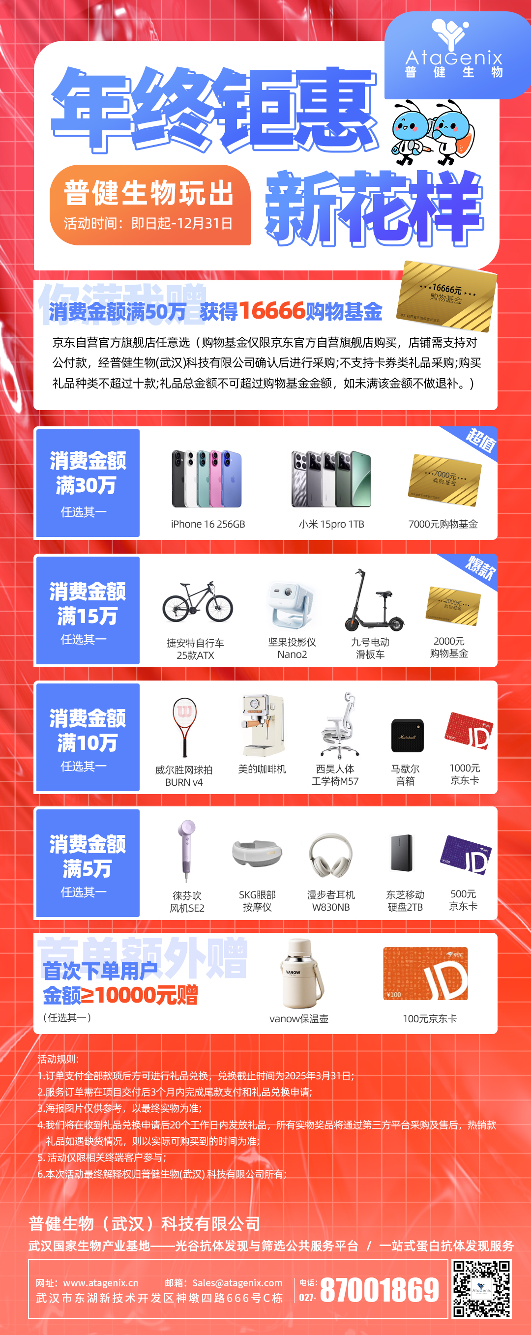 年終鉅惠，快來(lái)領(lǐng)取屬于你的16666元科研購(gòu)物金！